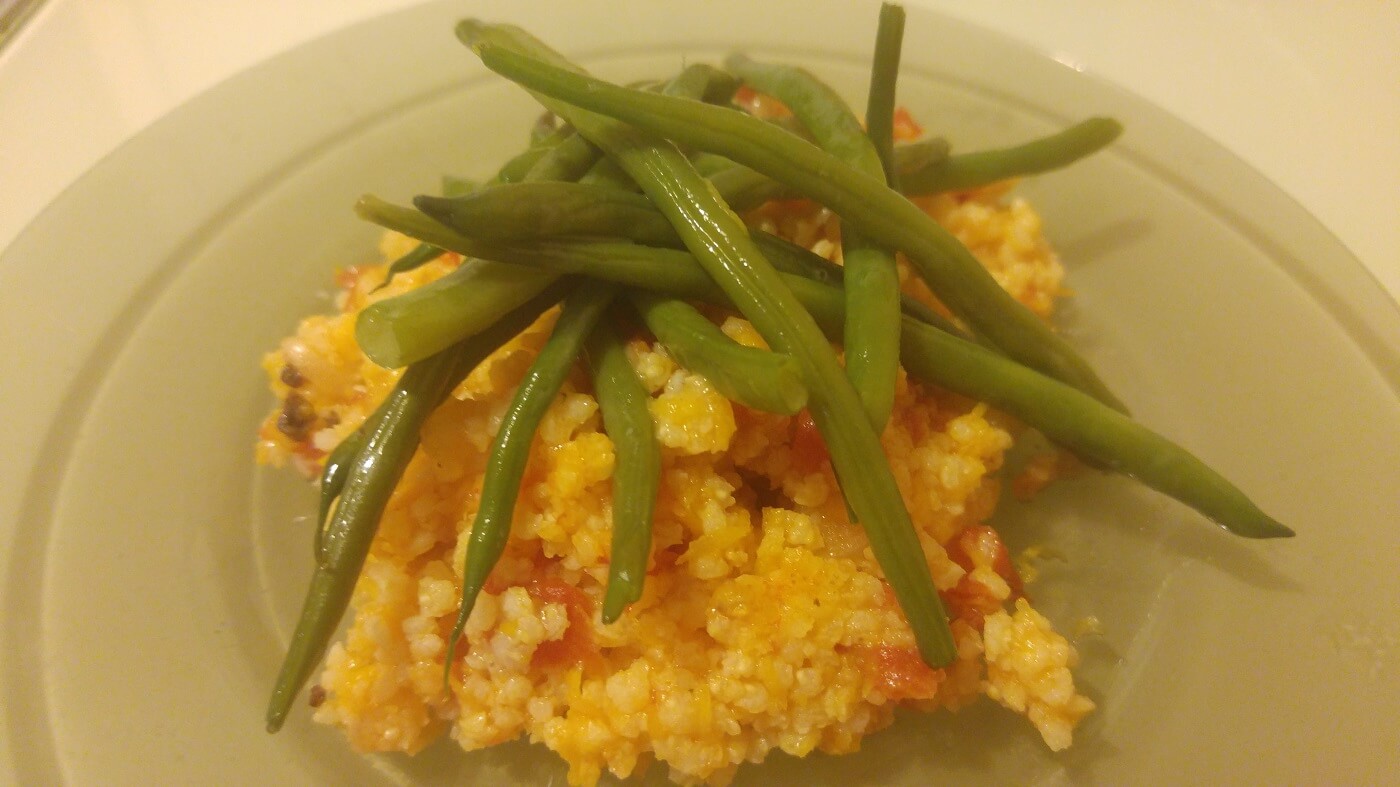 Pilaf de mei si pastai